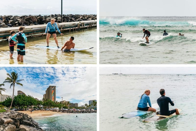 surf lessons in Oahu