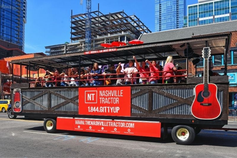 tractor party wagon in Nashville