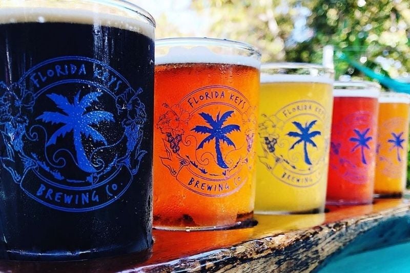 Florida Keys Brewing, beer tasting in Key Largo