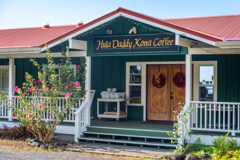 Hula Daddy Kona Coffee, Big Island, Hawaii