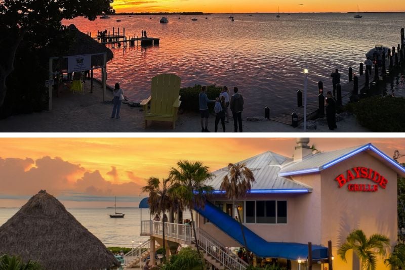 best beach bars in Key Largo