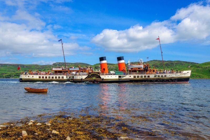 boat trip on the Waverley