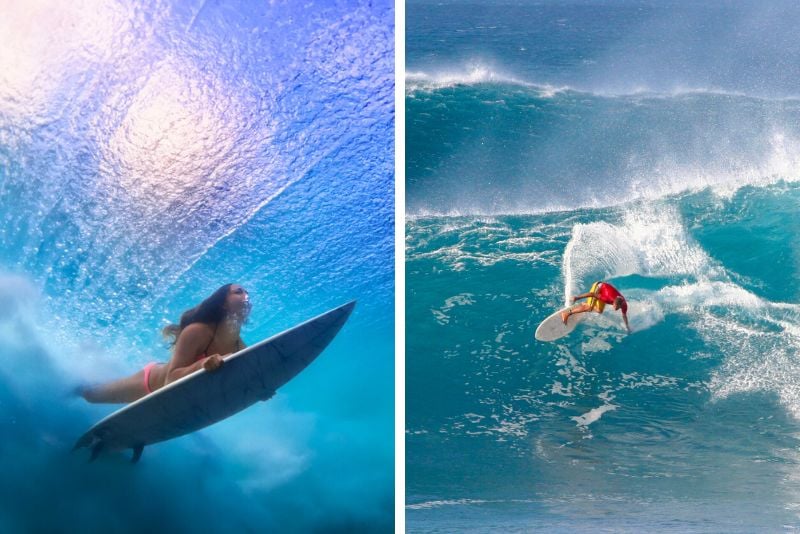 surf lessons, Big Island