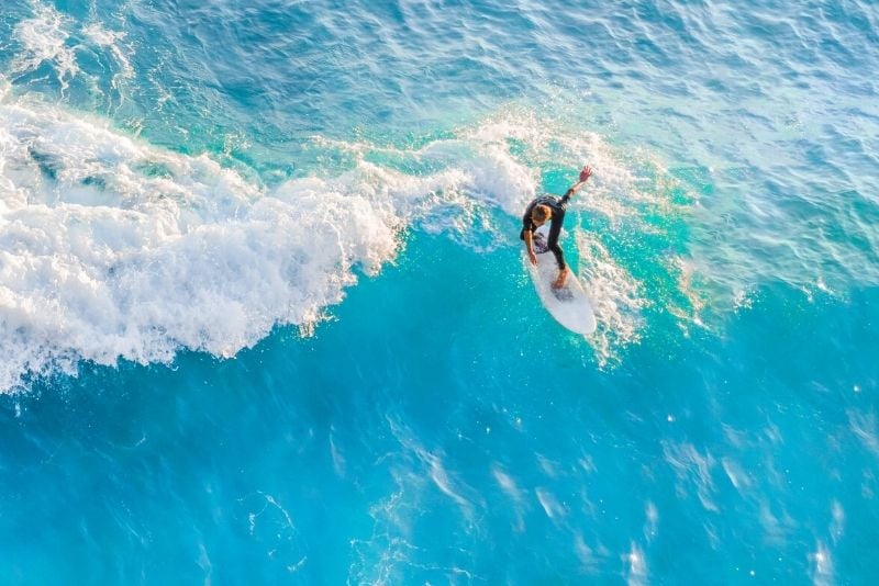 surfing in Puerto Rico