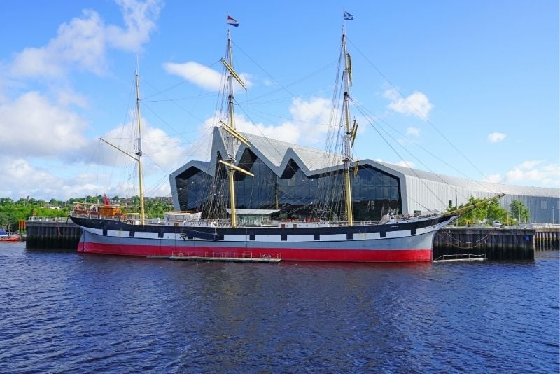 grand voilier Glenlee, Glasgow
