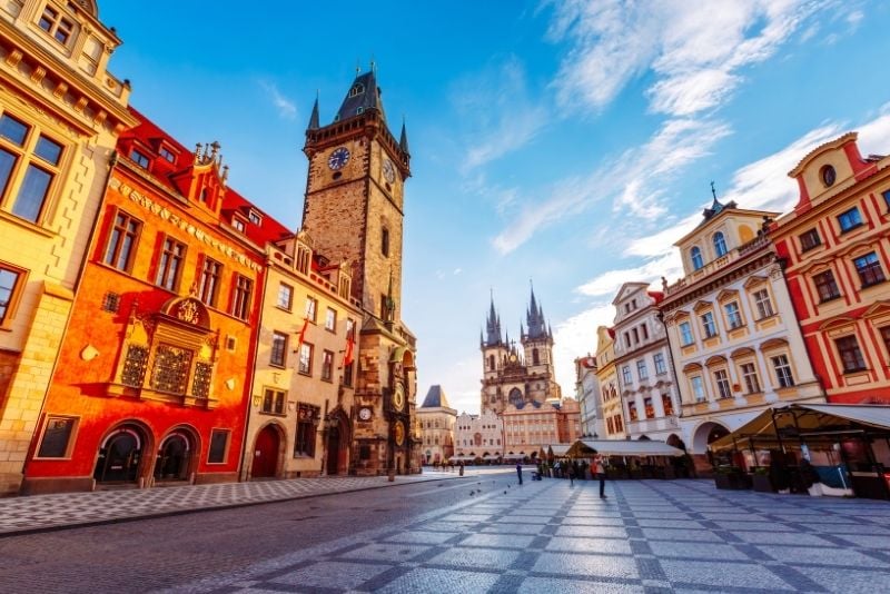 Visite de la vieille ville de Prague