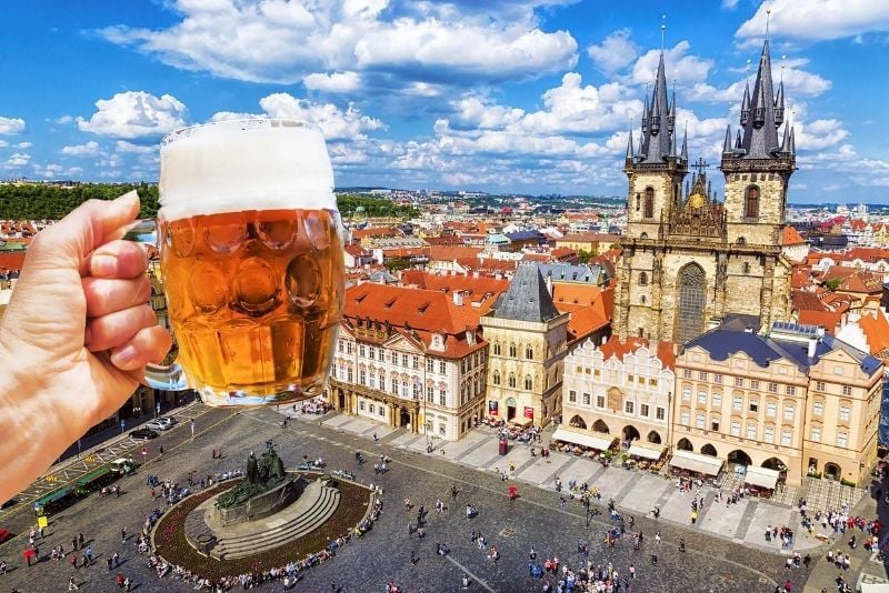 beer tasting, Prague