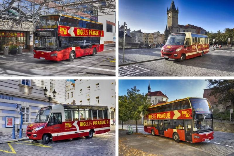 bus tours in Prague