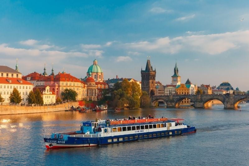 dîners croisières à Prague