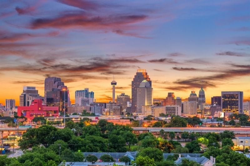 San Antonio Tx Map