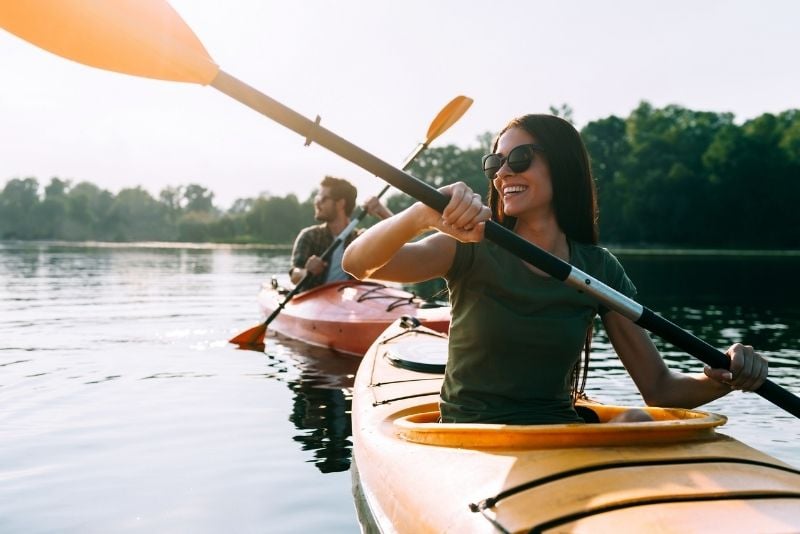 excursion en kayak à Prague