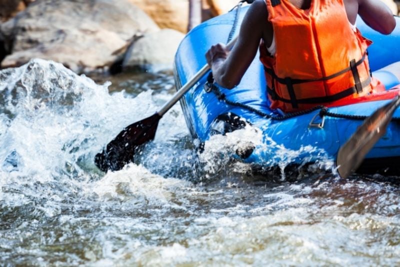 rafting a Praga