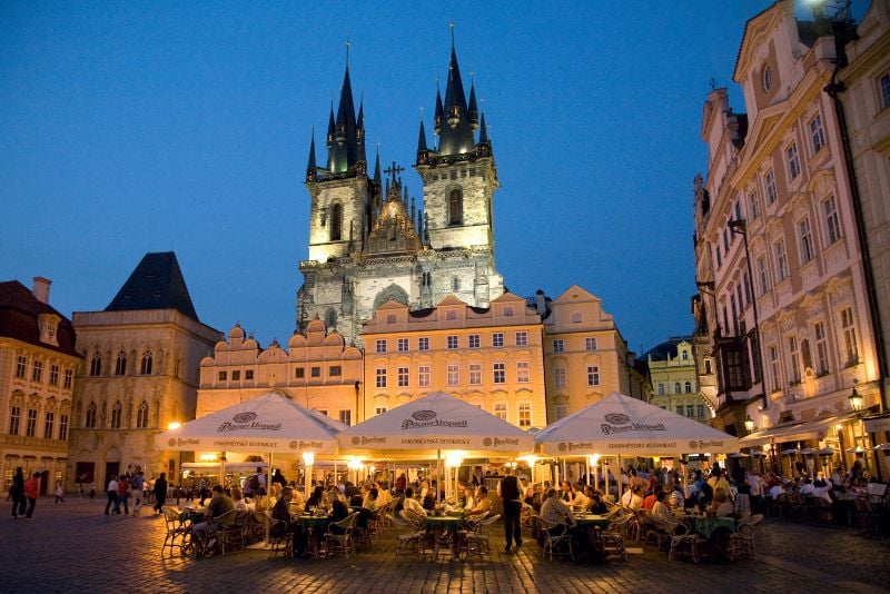 restaurants in Prague