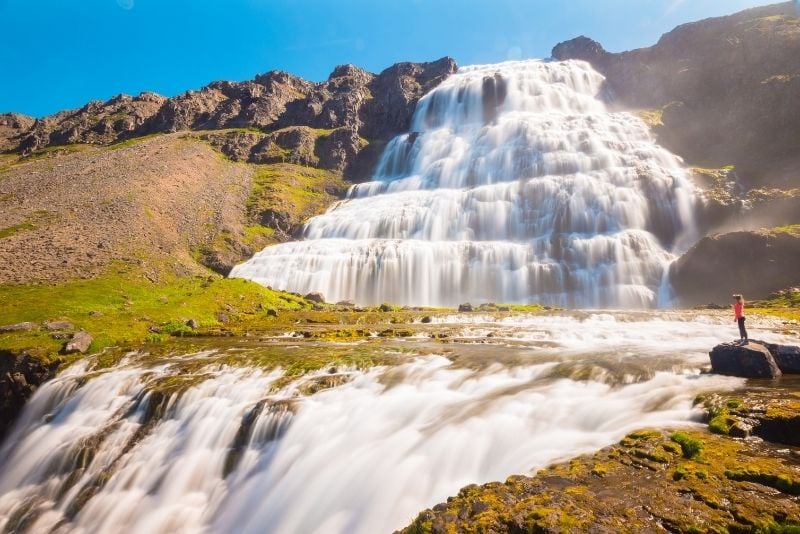 Dynjandi-Wasserfall in Island
