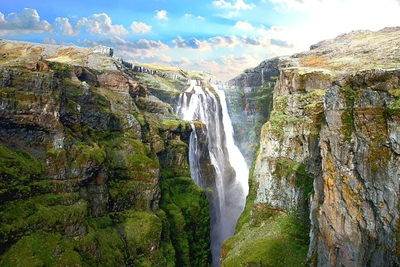 Gita di un giorno alla cascata di Glymur, Islanda