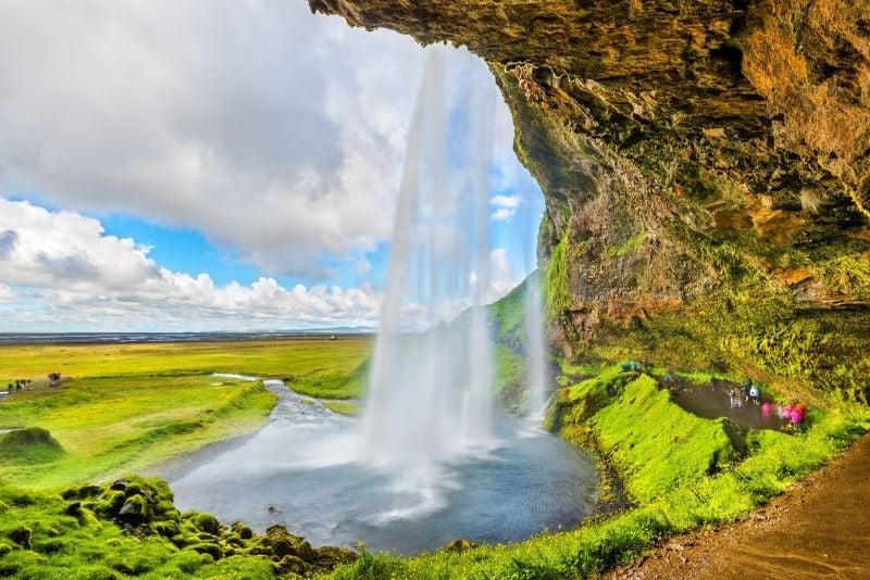 Cascade de Seljalandsfoss, Islande