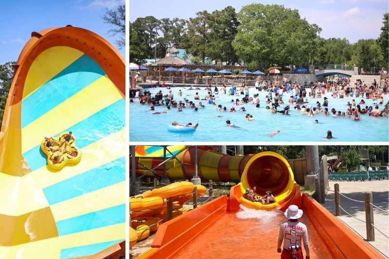 Six Flags Hurricane Harbor Splashtown in Houston, Texas