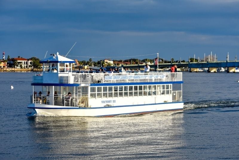 boat tours in St Augustine