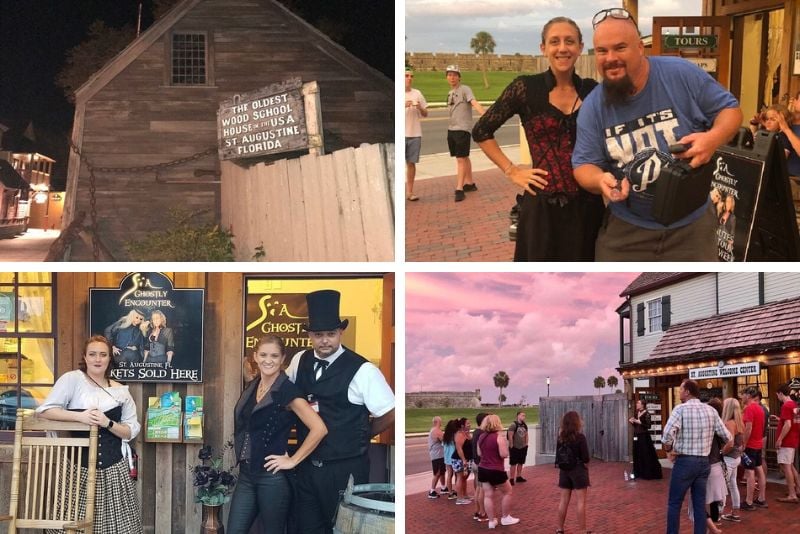 ghost tour in St. Augustine