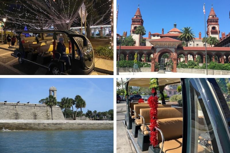 golf cart tour in St. Augustine