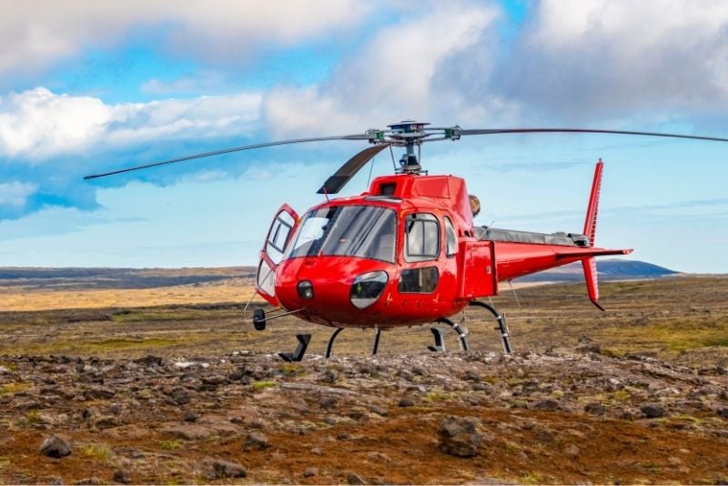 tour in elicottero, Islanda