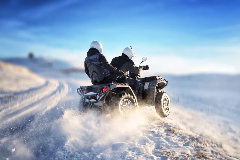 circuits en quad, Islande