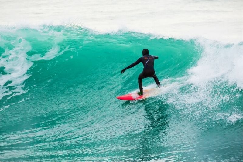 surfing in Iceland