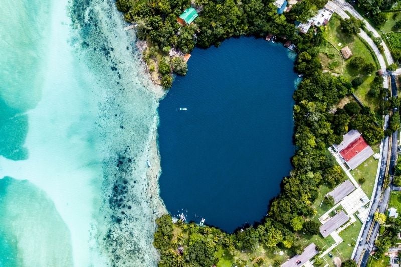 Bacalar Lagune, Mexiko