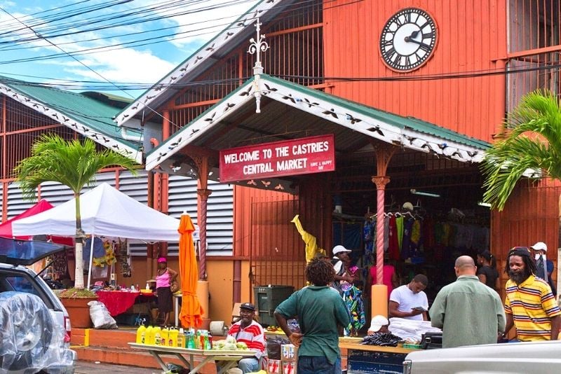 Castries Market, St Lucia