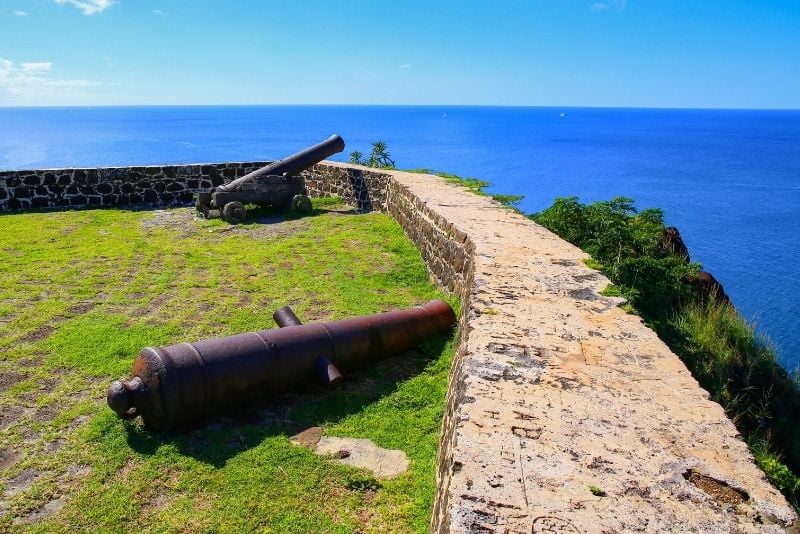 Fort Rodney, St Lucia