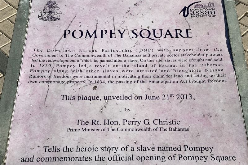 Pompey Museum of Slavery & Emancipation in Nassau, The Bahamas