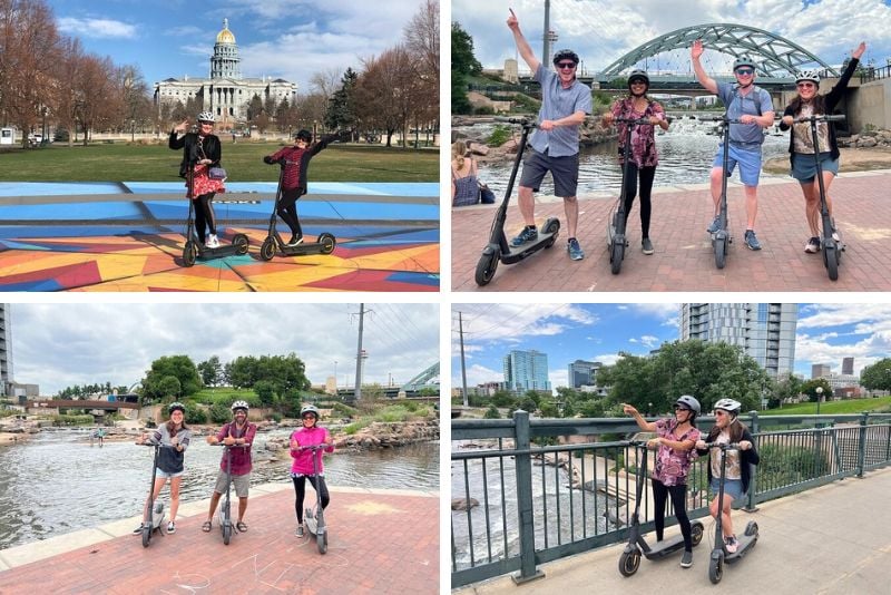electric scooter tours in Denver