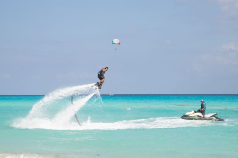 flyboarding in Cabo San Lucas