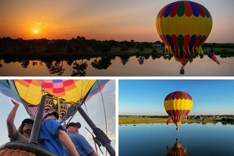 hot air balloon rides in Austin