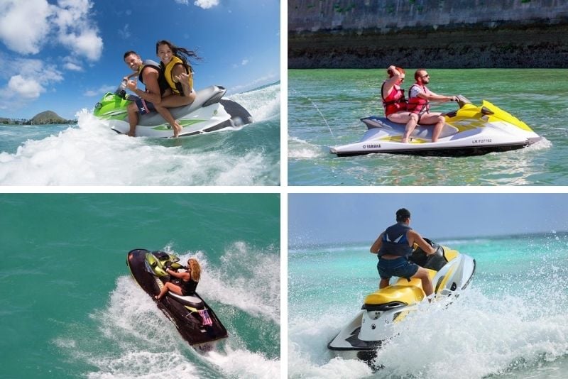 jet ski tours in Oahu