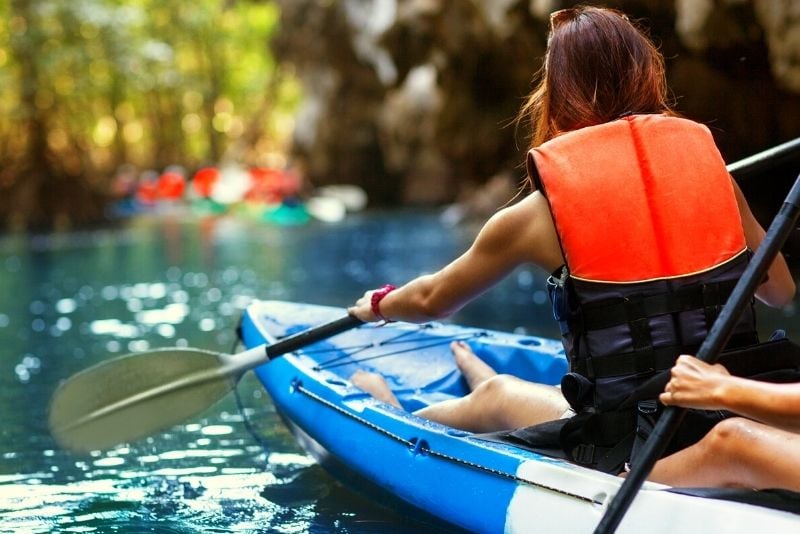 kayaking in Tulum