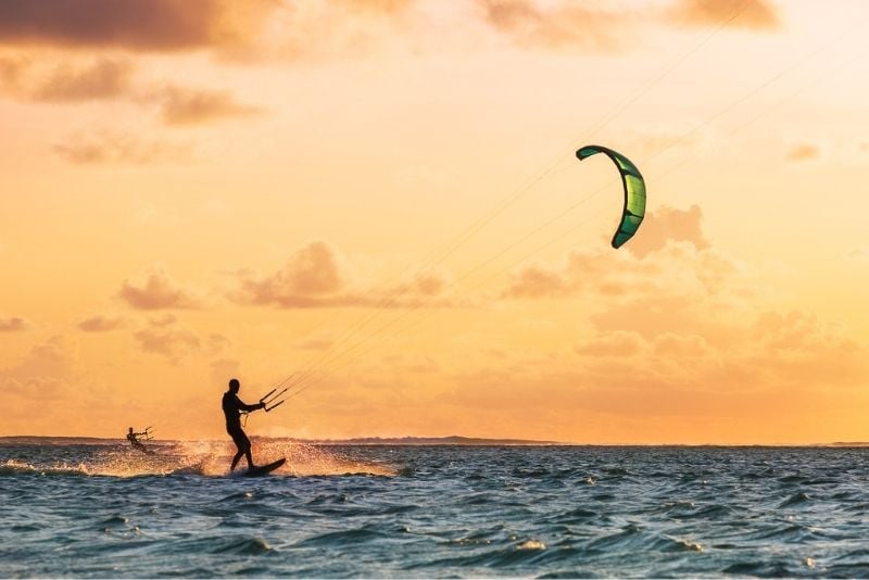 kitesurfing in Playa del Carmen