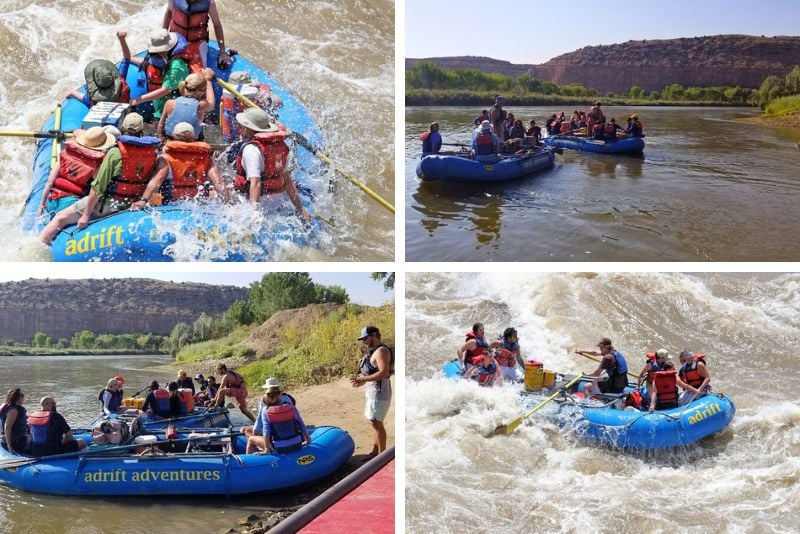 rafting in Westwater Canyon