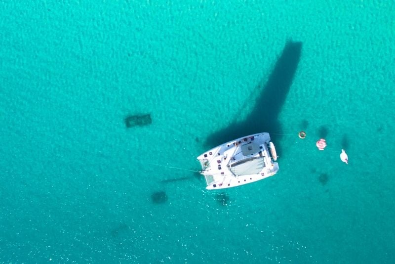 giro in barca a vela a Tulum