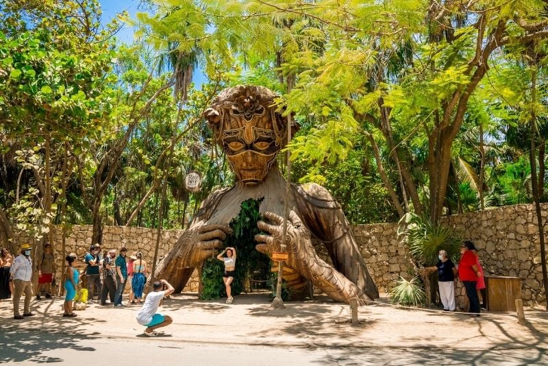 Straßenkunst in Tulum