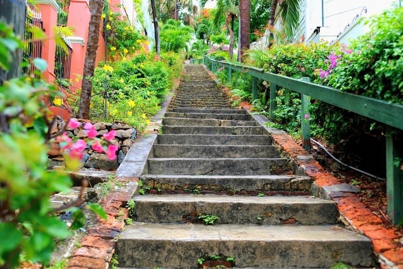 99 steps in St Thomas