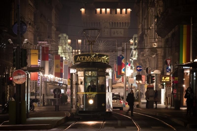ATMosfera tram, Milan