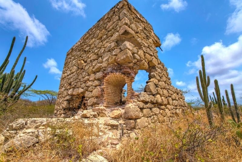 Bushiribana and Balashi ruins, Aruba