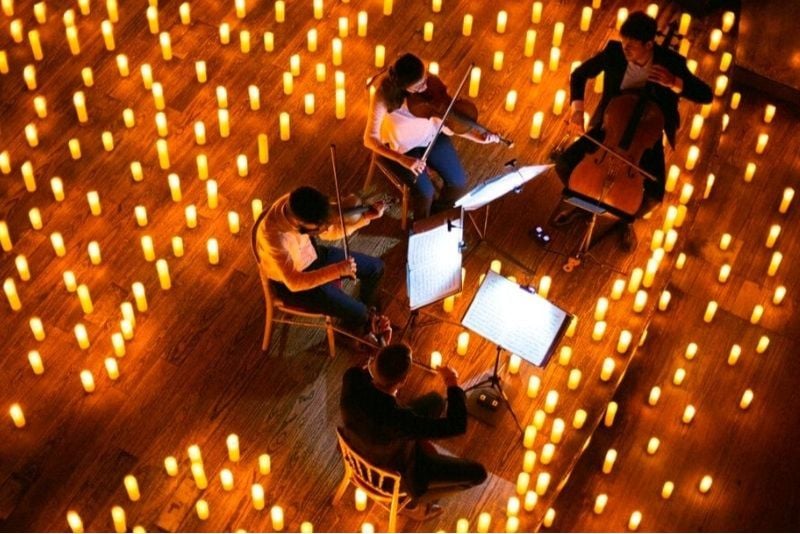 Candlelight concerts in Milan