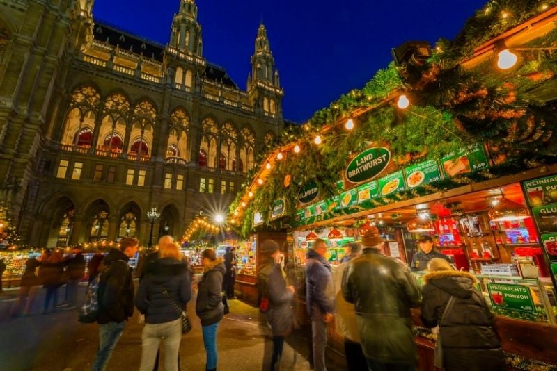 Christmas Market at Rathaus, Vienna