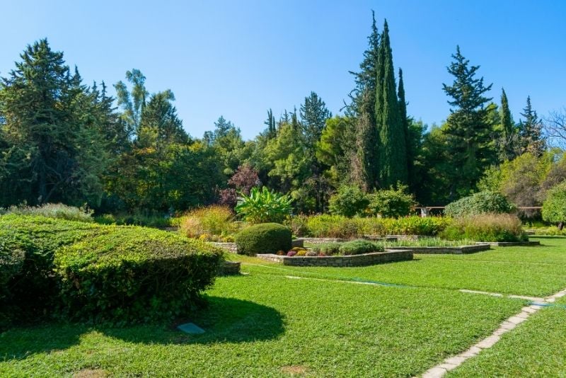 Jardin botanique de Diomède, Athènes