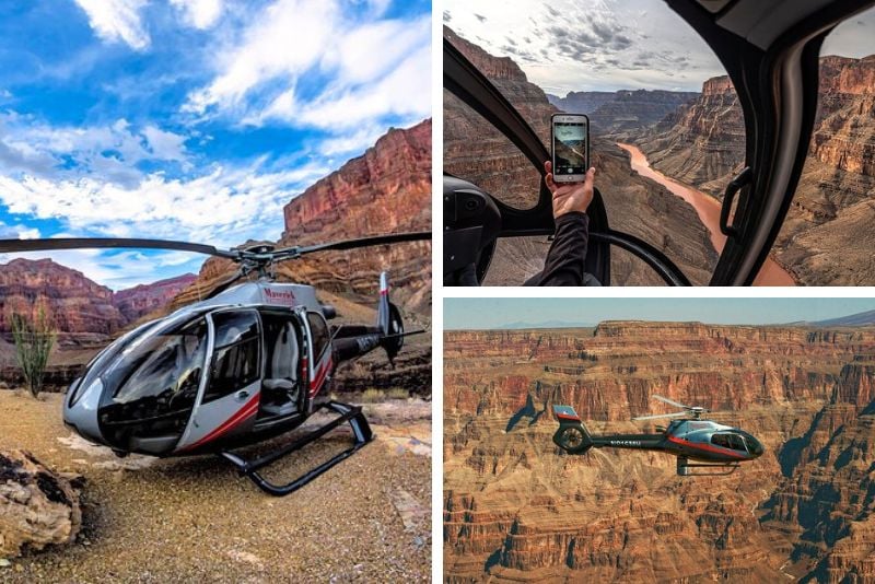 Grand Canyon with a helicopter tour