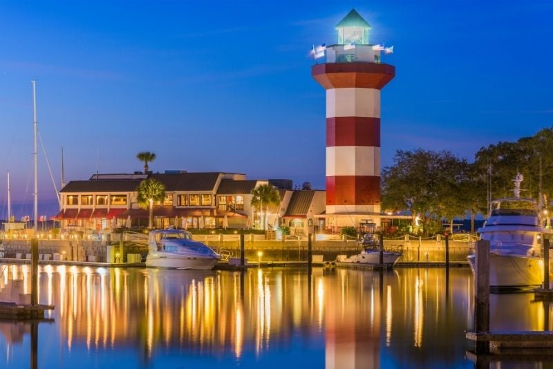 Harbour Town Lighthouse in Hilton Head Island
