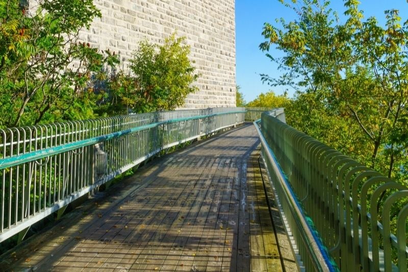 La Promenade des Gouverneurs in Quebec City