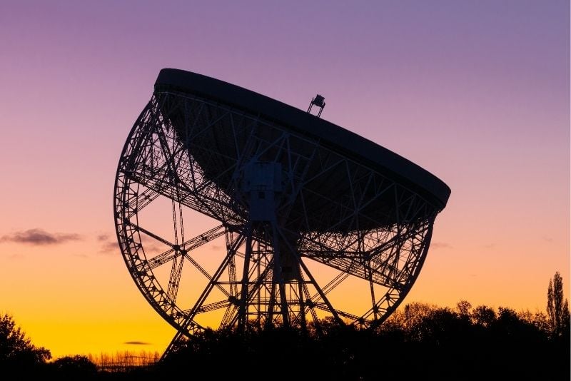 Lovell Telescope at Jodrell Bank Discovery Centre, Manchester